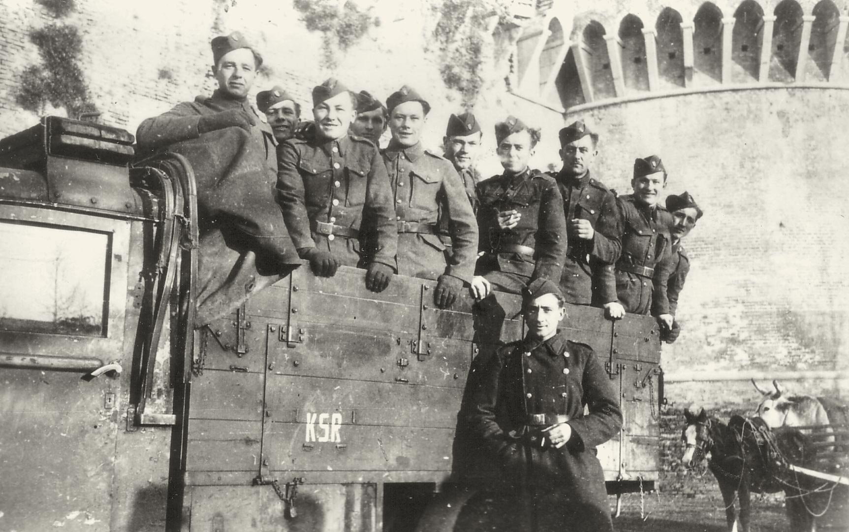 2. Imola, 1944, soldati slovacchi inquadrati nella Wehrmacht (Archivio Cidra)